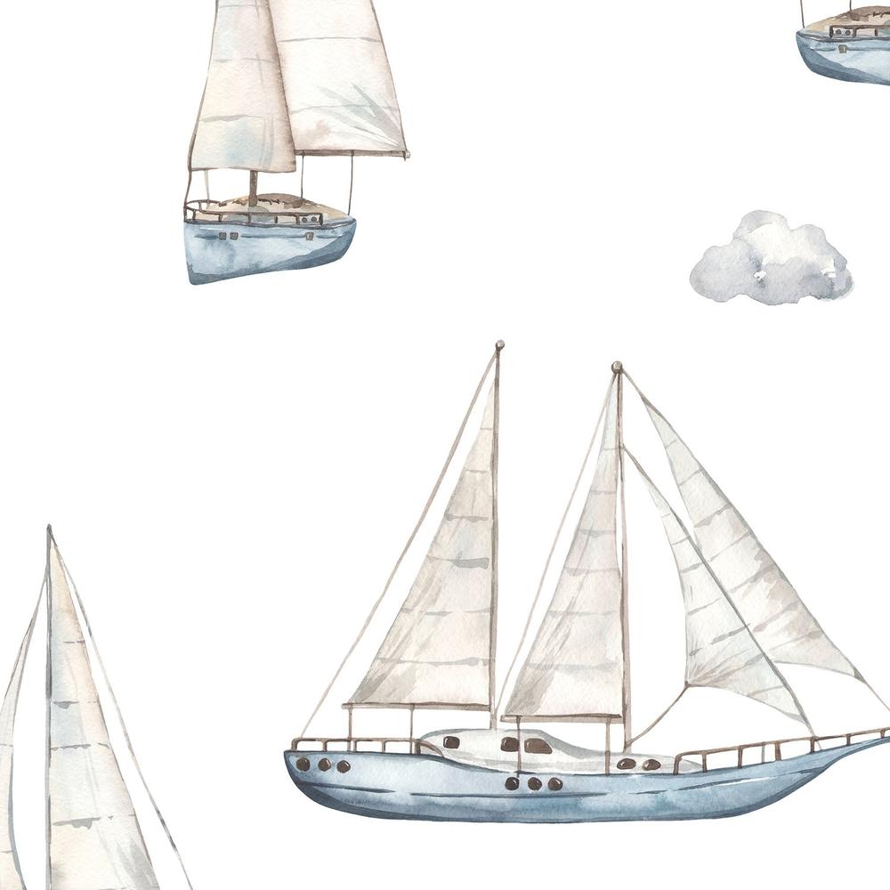 Sailboats-wallpaper-eco-friendly-easy-removal-Gioia Wall Art-4