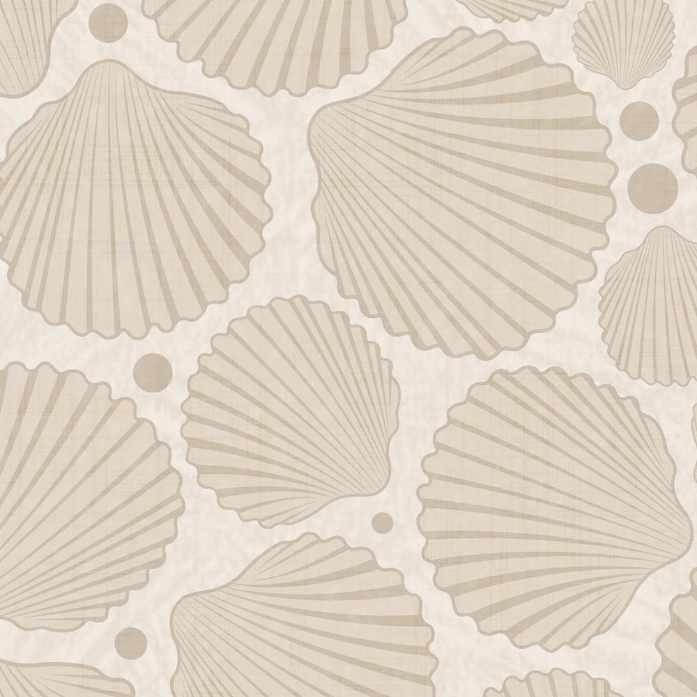 Sandy Beige Scallops-wallpaper-eco-friendly-easy-removal-Gioia Wall Art-4