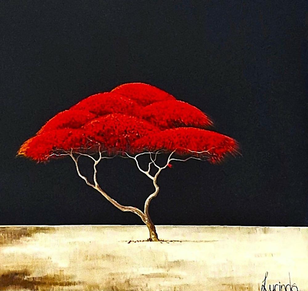 Savanna Nights, Original Artwork-by-Lucinda Leveille Original Art-original art-Gioia
