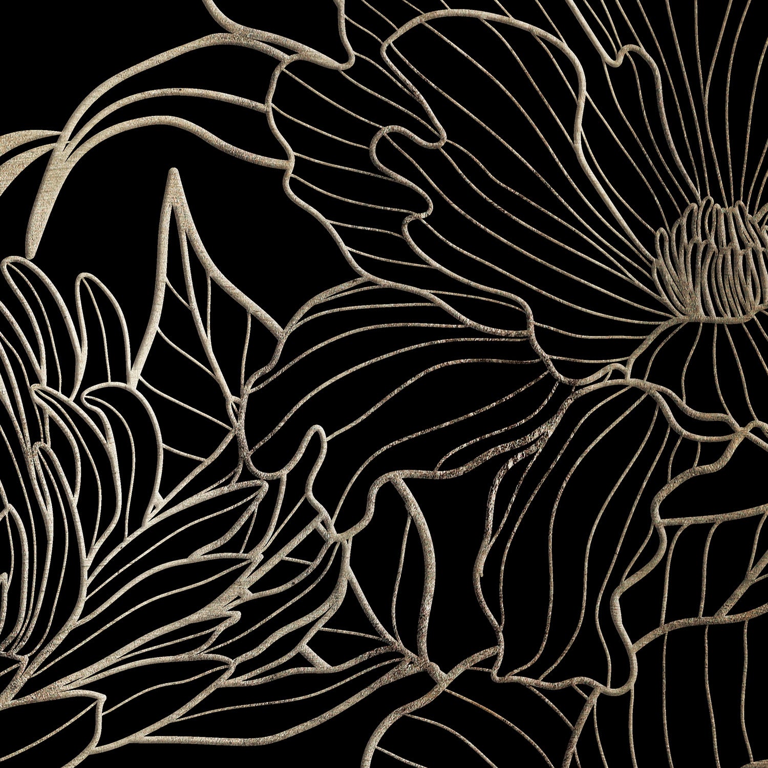 Floral Golden Garden