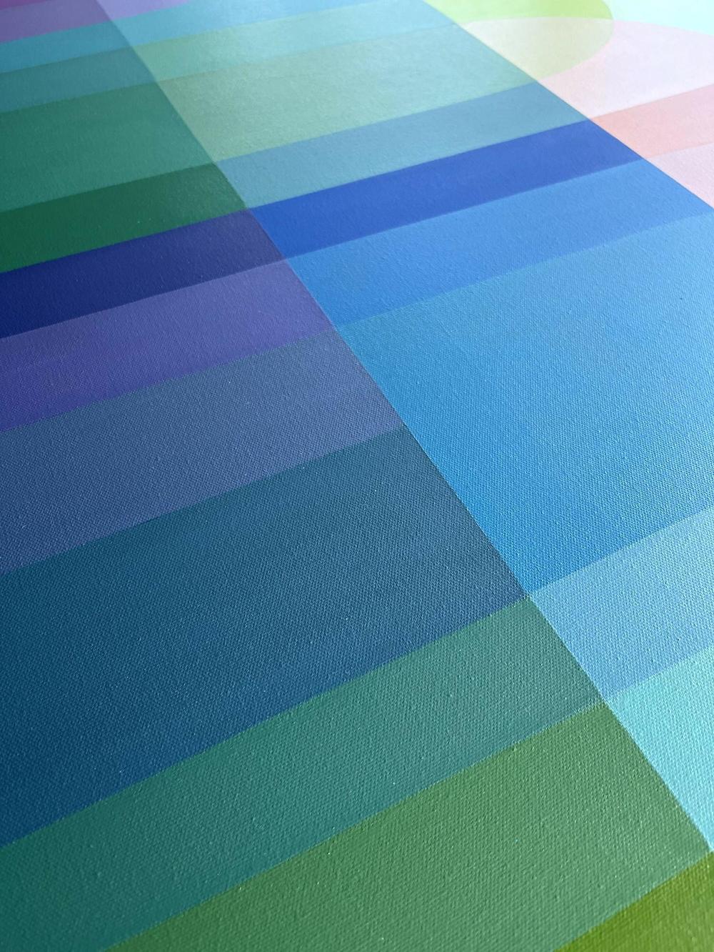 Seaside Symphony, Original Hand-Painted Canvas by Charlotte De Pace-by-Charlotte De Pace-original art-Gioia