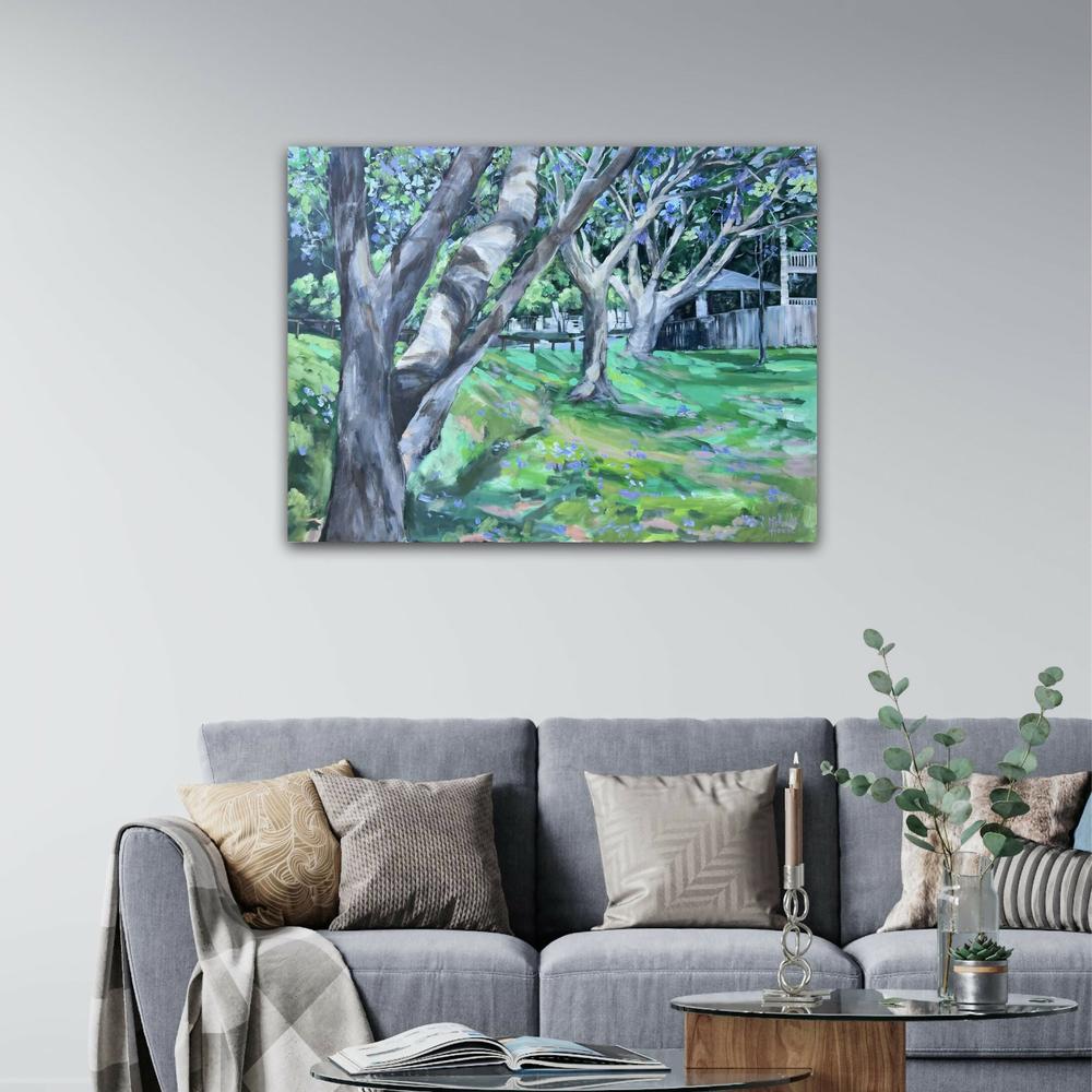 Seils Park Ashgrove, Original Hand-Painted Canvas By Meredith Howse-by-Meredith Howse-original art-Gioia