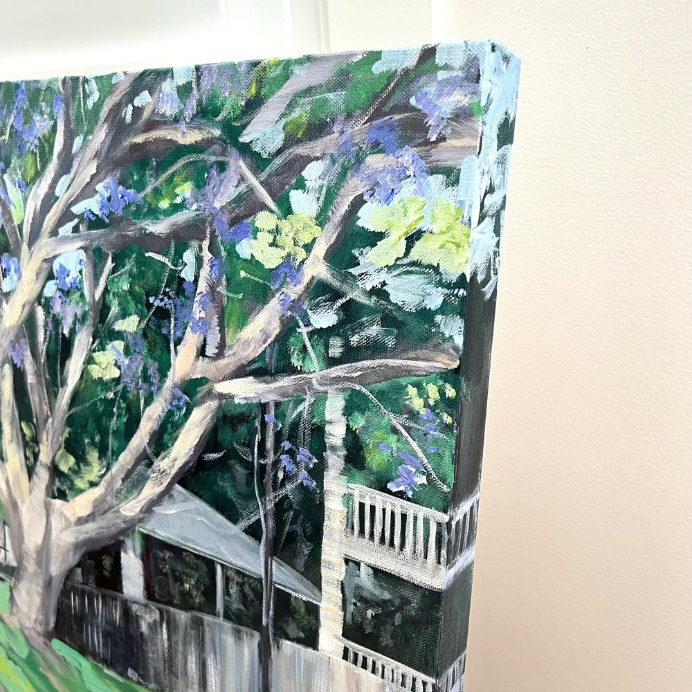Seils Park Ashgrove, Original Hand-Painted Canvas By Meredith Howse-by-Meredith Howse-original art-Gioia