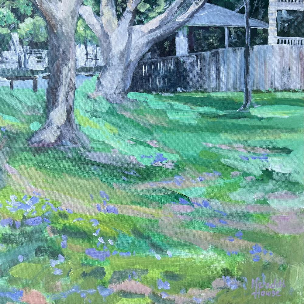 Seils Park Ashgrove, Original Hand-Painted Canvas By Meredith Howse-by-Meredith Howse-original art-Gioia