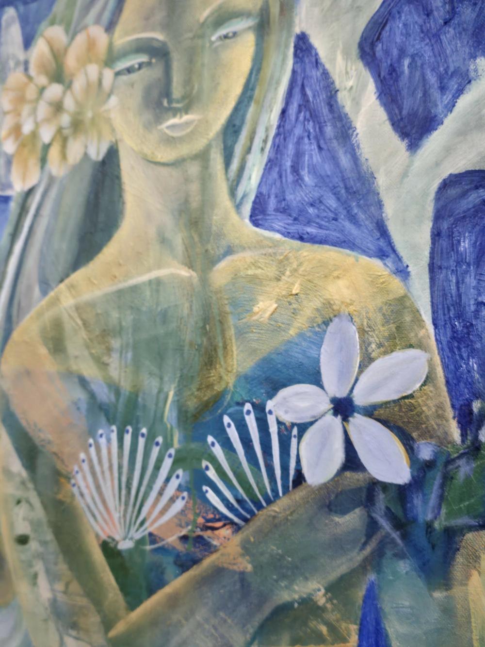 Serene , Original Artwork-by-Amanda Skye-original art-Gioia