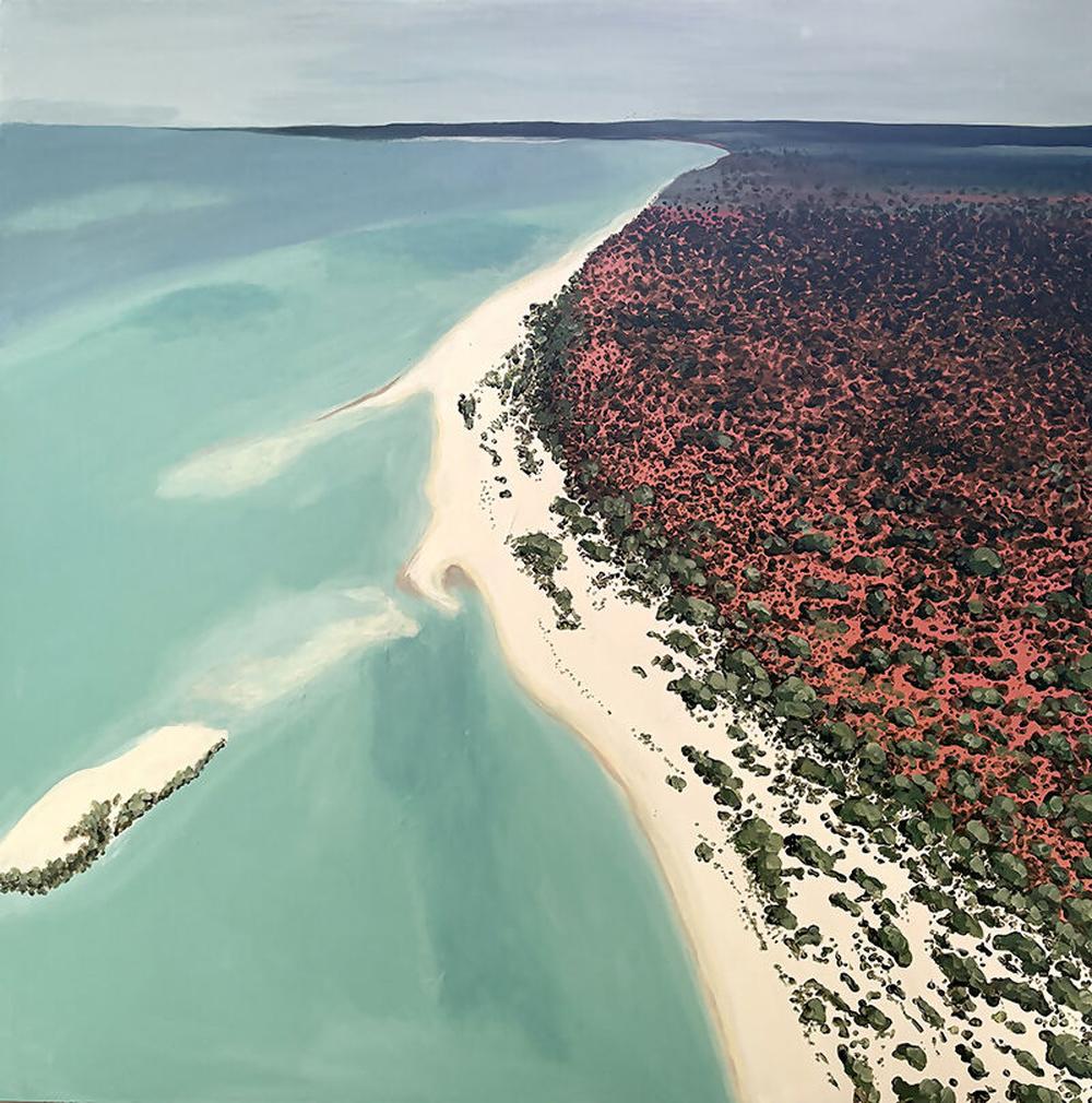 Shark Bay 3-by-Di Hocking Creative-original art-Gioia