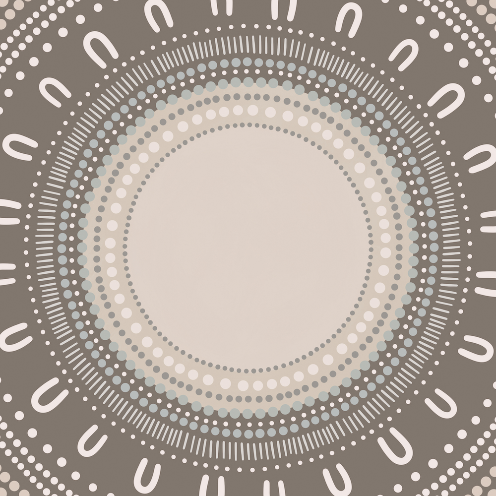 Yarning Circle Gathering, Sage tone, Style B