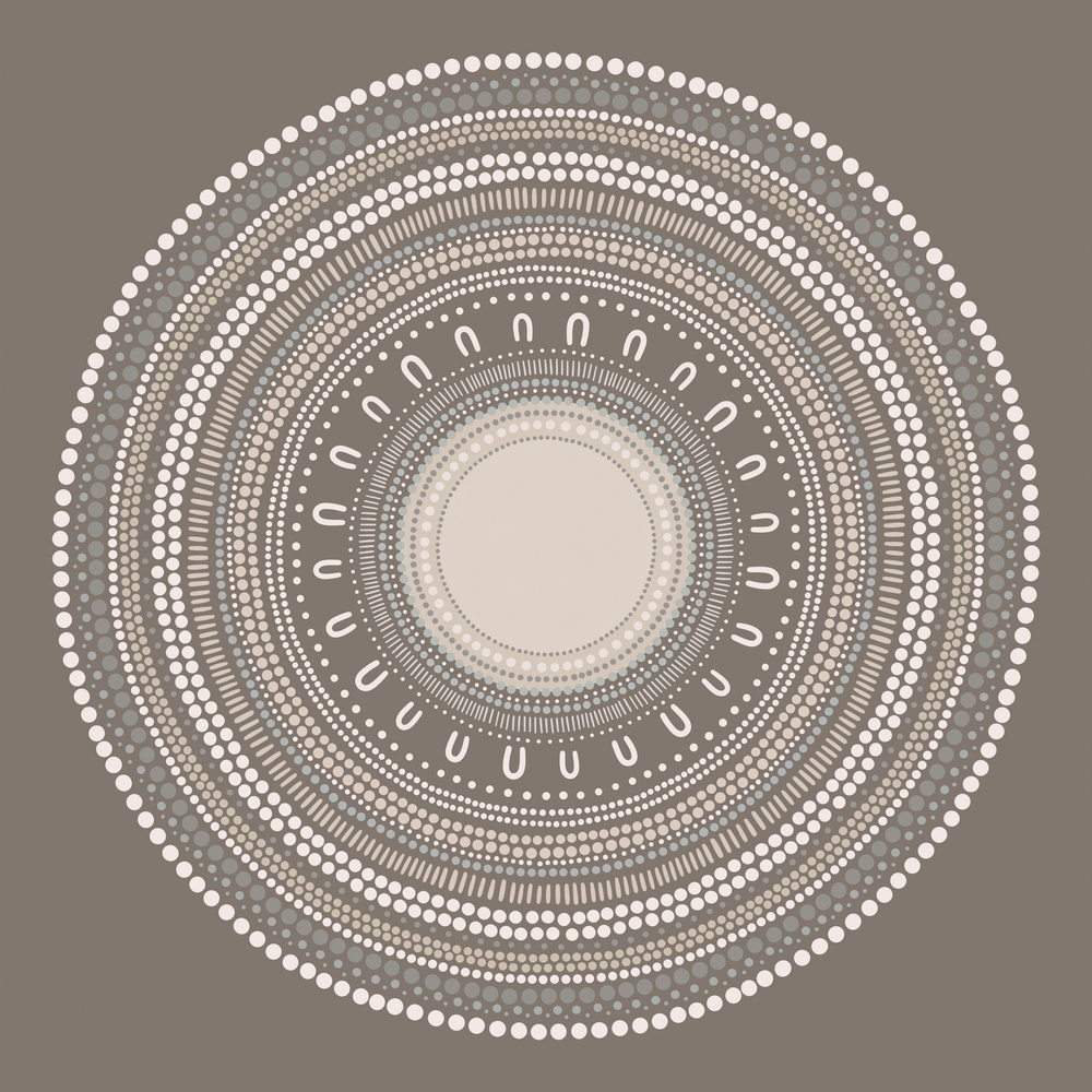 Yarning Circle Gathering, Sage tone, Style B