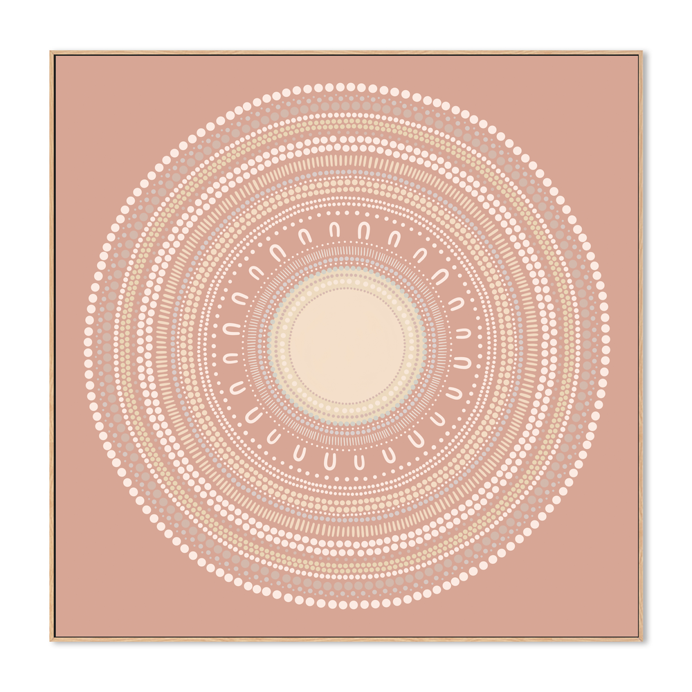 Yarning Circle Gathering, Blush tone, Style C
