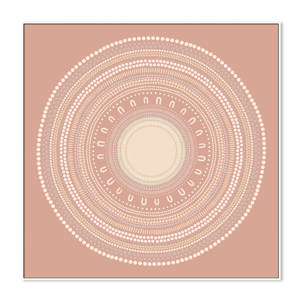 Yarning Circle Gathering, Blush tone, Style C