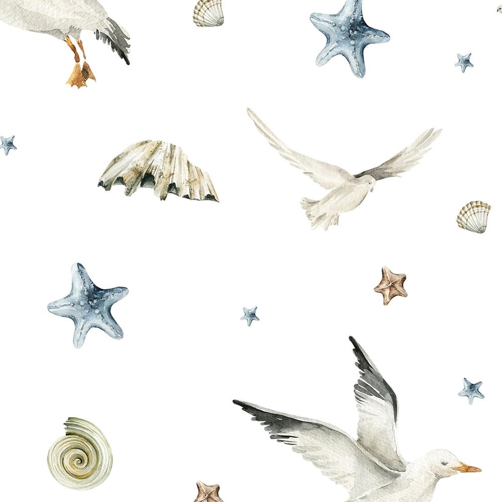 Shoreline Serenity-wallpaper-eco-friendly-easy-removal-Gioia Wall Art-4