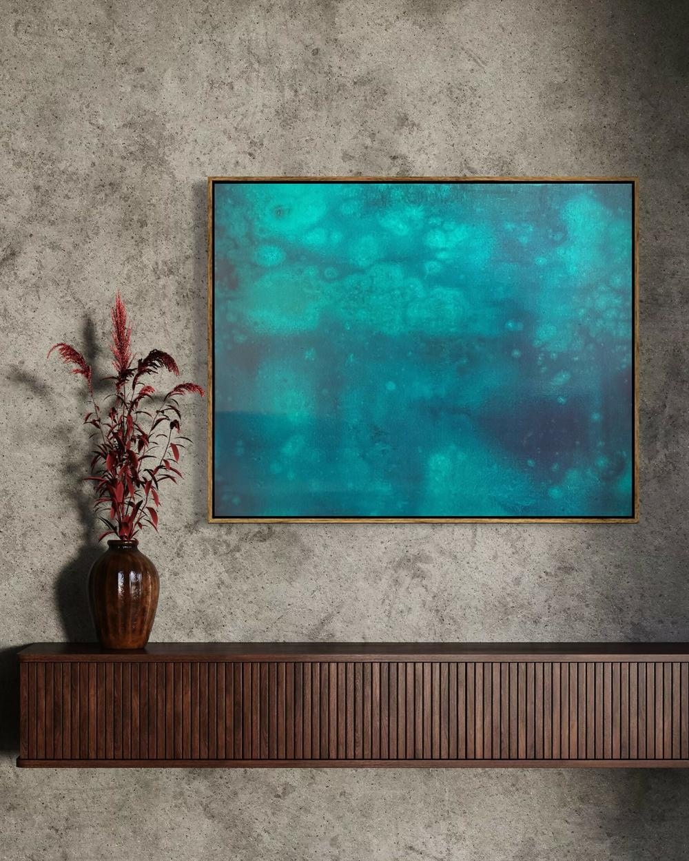 Silent Waters Deep-by-Nadine Hobson-original art-Gioia
