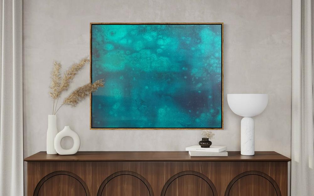 Silent Waters Deep-by-Nadine Hobson-original art-Gioia