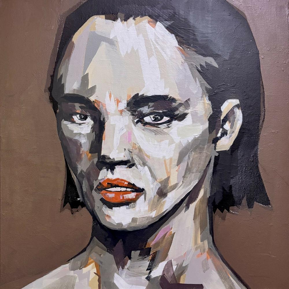 Slick back-by-jake reston-original art-Gioia