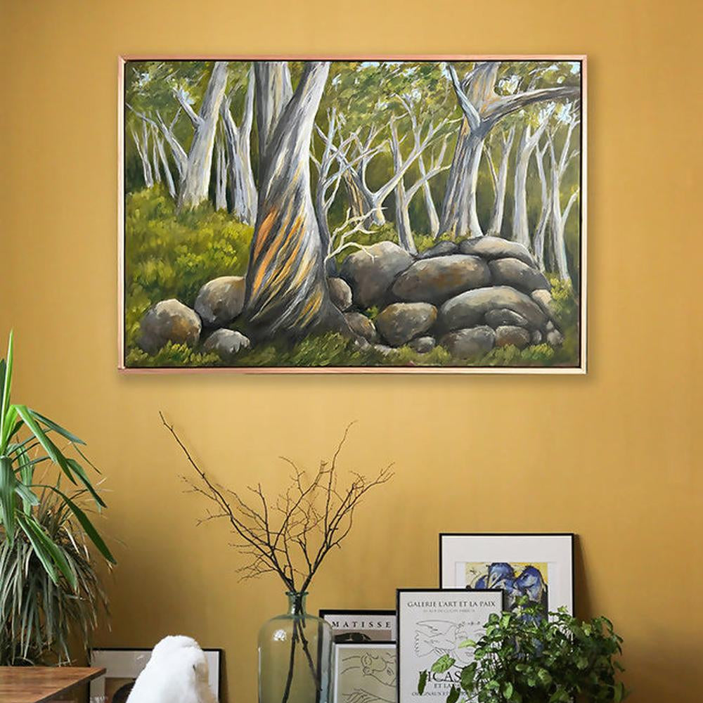 Snow Gums-by-Pamela Gleeson Original Art-original art-Gioia