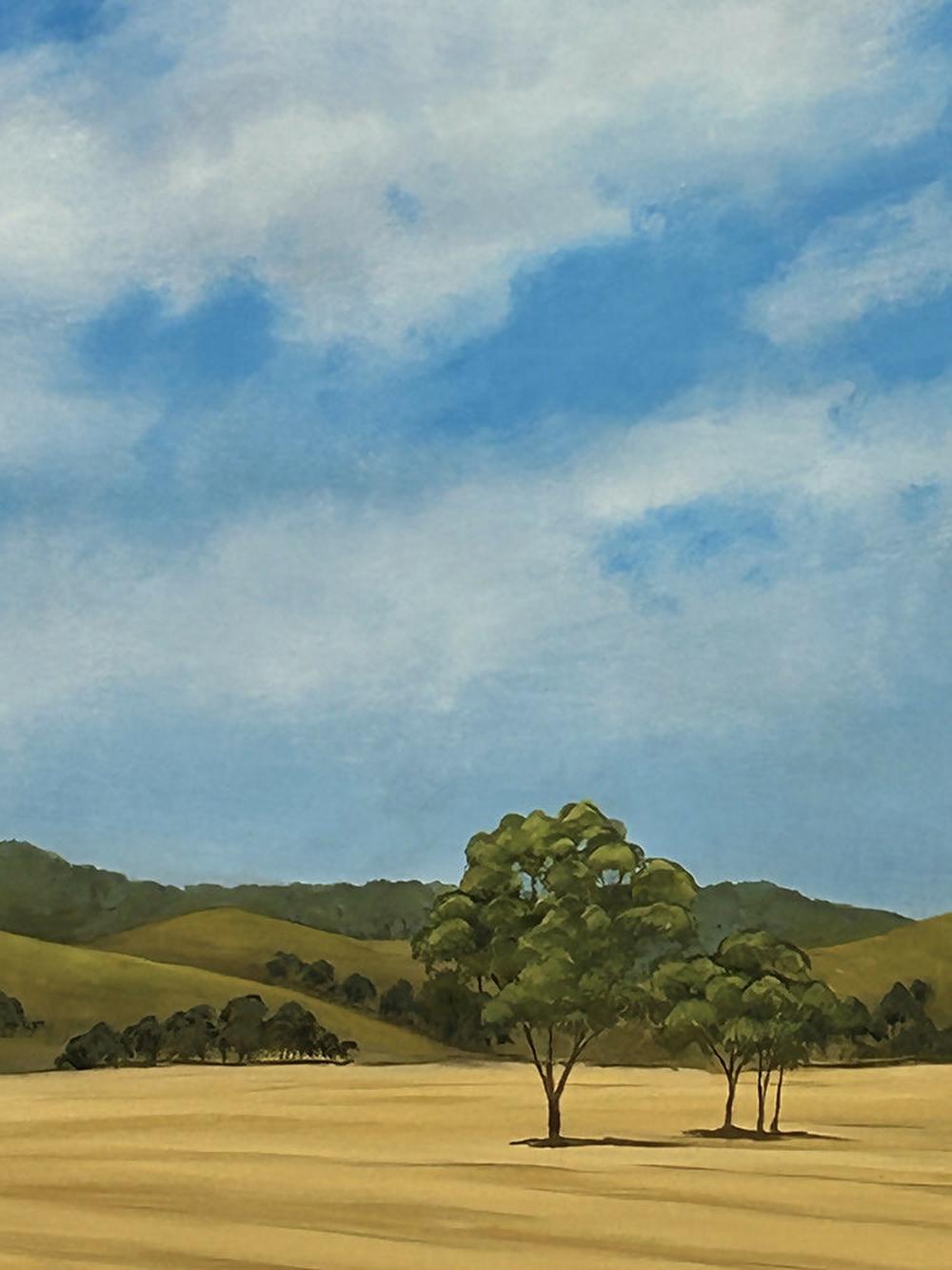 Somewhere South of Wagga-by-Pamela Gleeson-original art-Gioia
