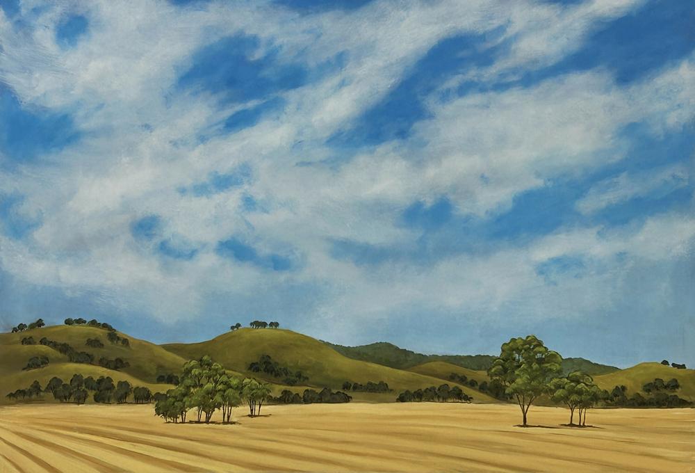Somewhere South of Wagga-by-Pamela Gleeson-original art-Gioia