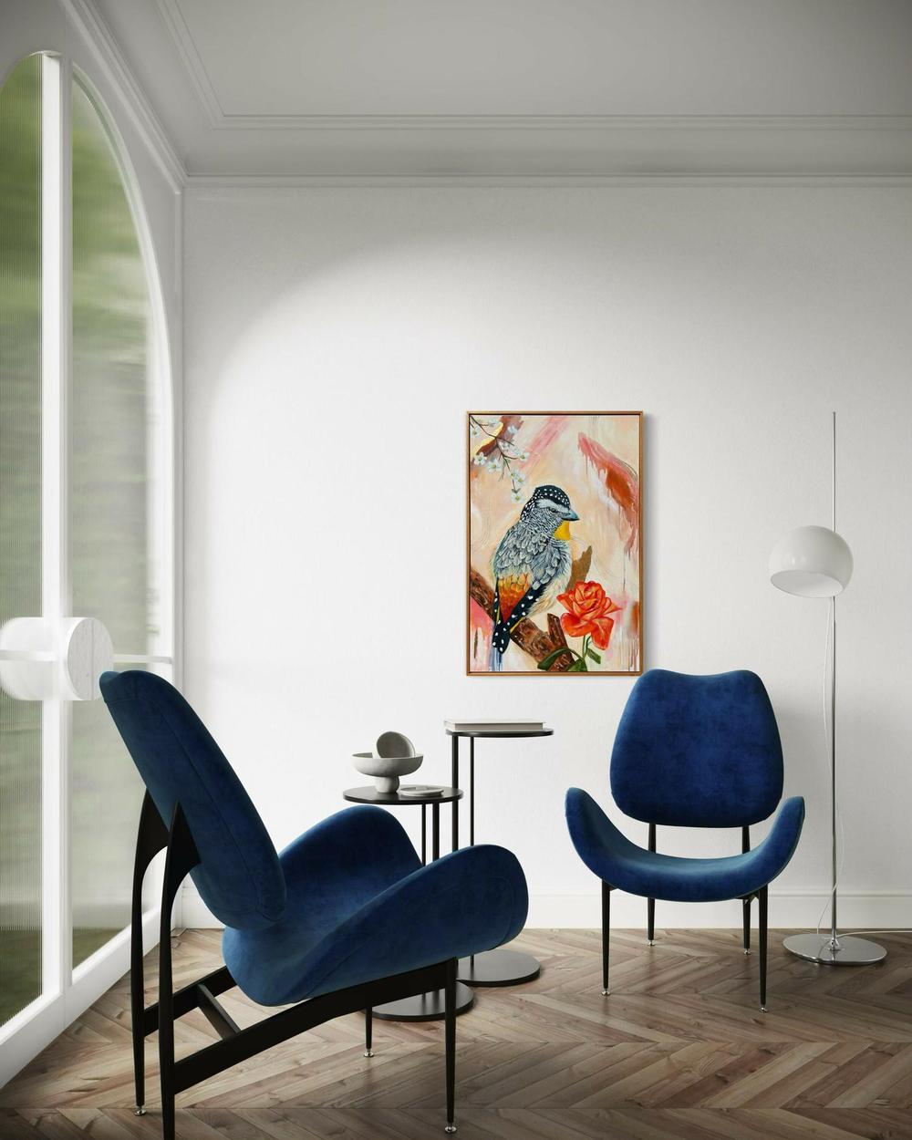 Spotted Beauty, Original Hand-Painted Canvas By Emily Birdsey-by-Emily Birdsey Fine Art-original art-Gioia