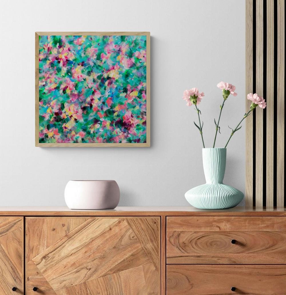 Spring Beginnings , Original Artwork-by-Katherine Spiller-original art-Gioia