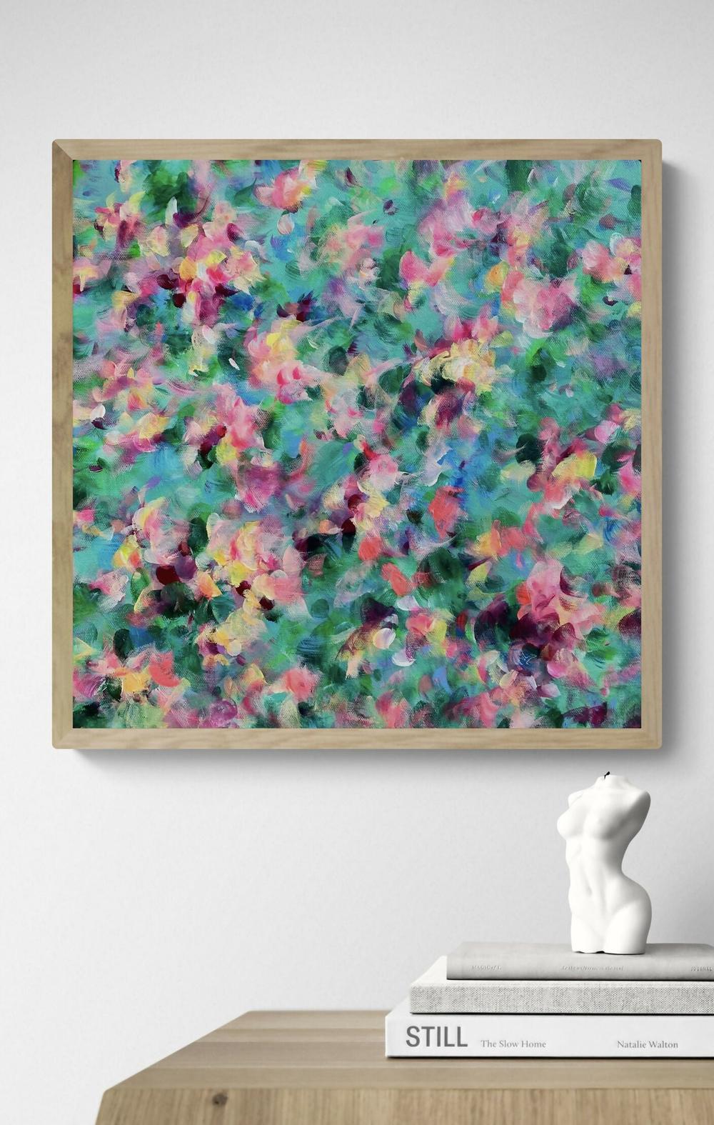 Spring Beginnings , Original Artwork-by-Katherine Spiller-original art-Gioia
