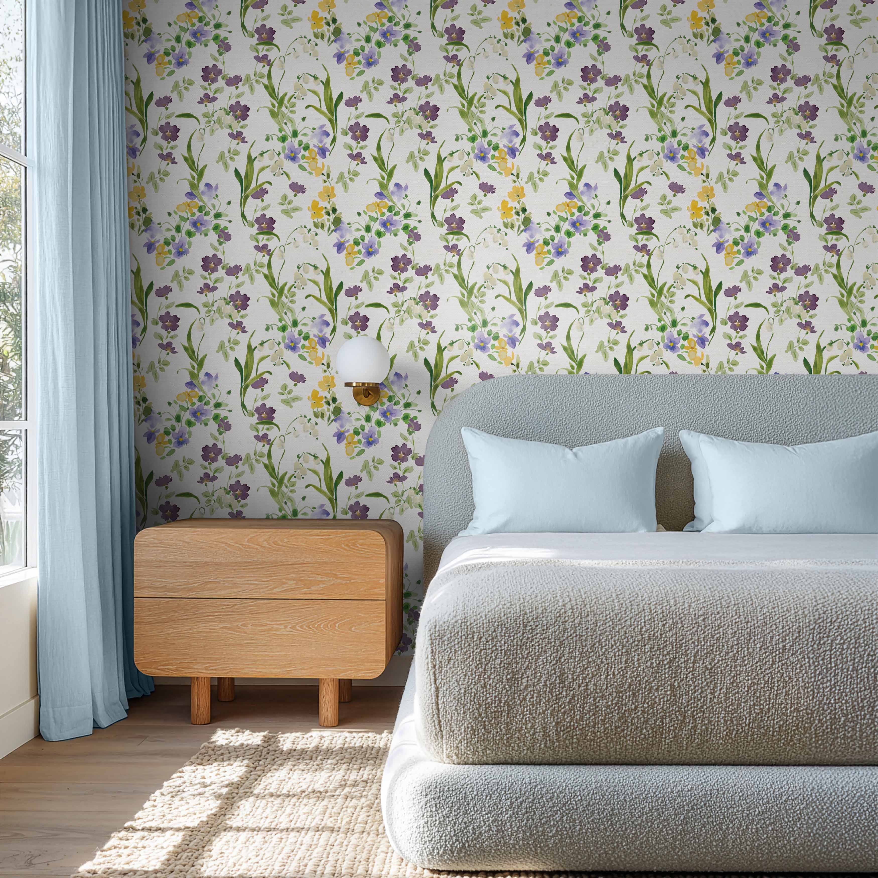 Spring Celebration Pattern II-wallpaper-eco-friendly-easy-removal-Katrina Pete-5