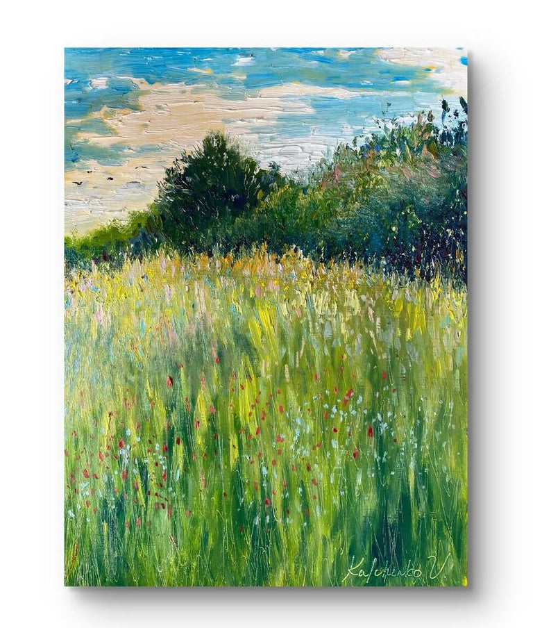 Spring Flowers-by-Vasily Kulchenko-original art-Gioia