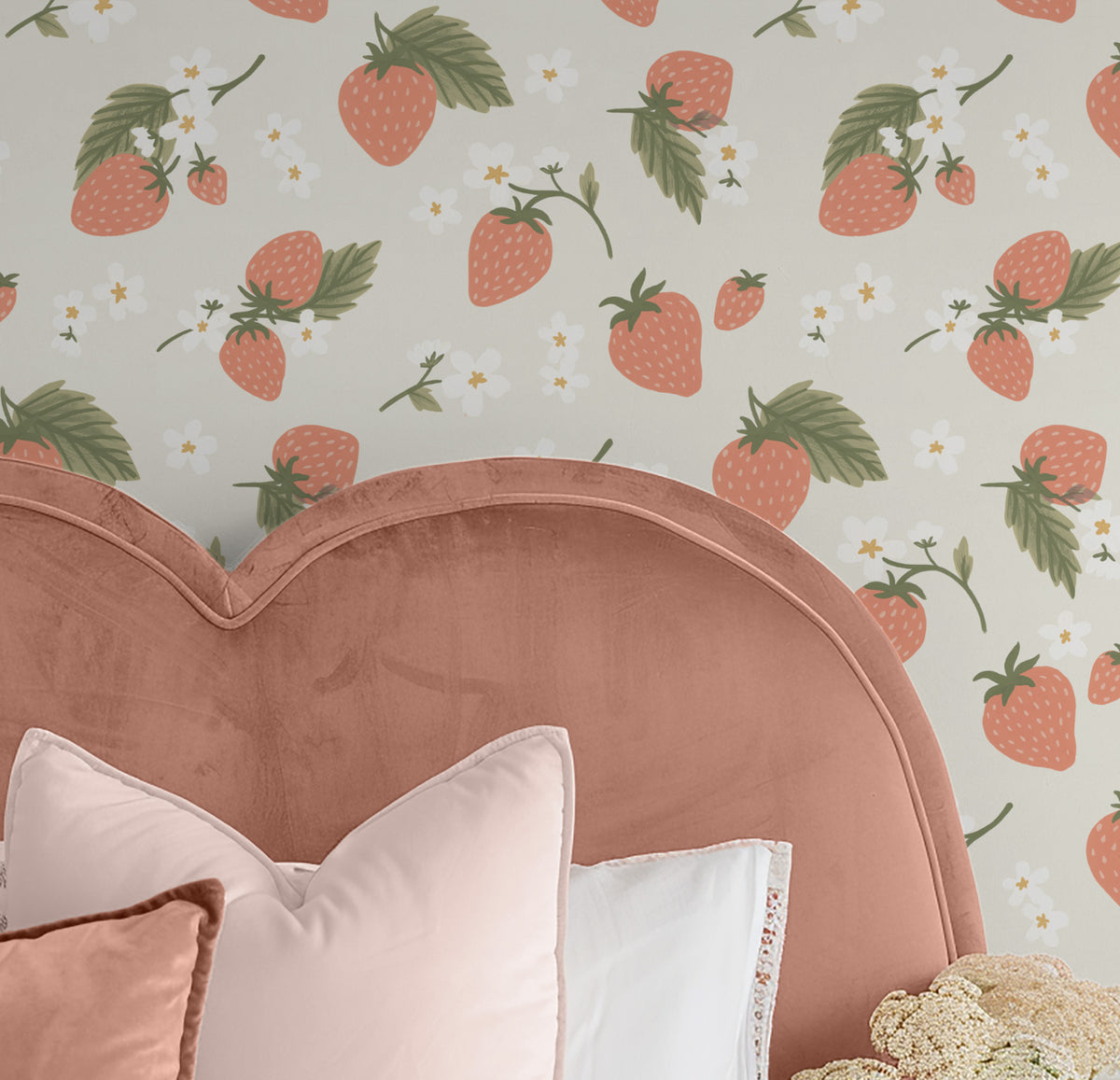 Spring Garden Pattern IXA-wallpaper-eco-friendly-easy-removal-Laura Marshall-2