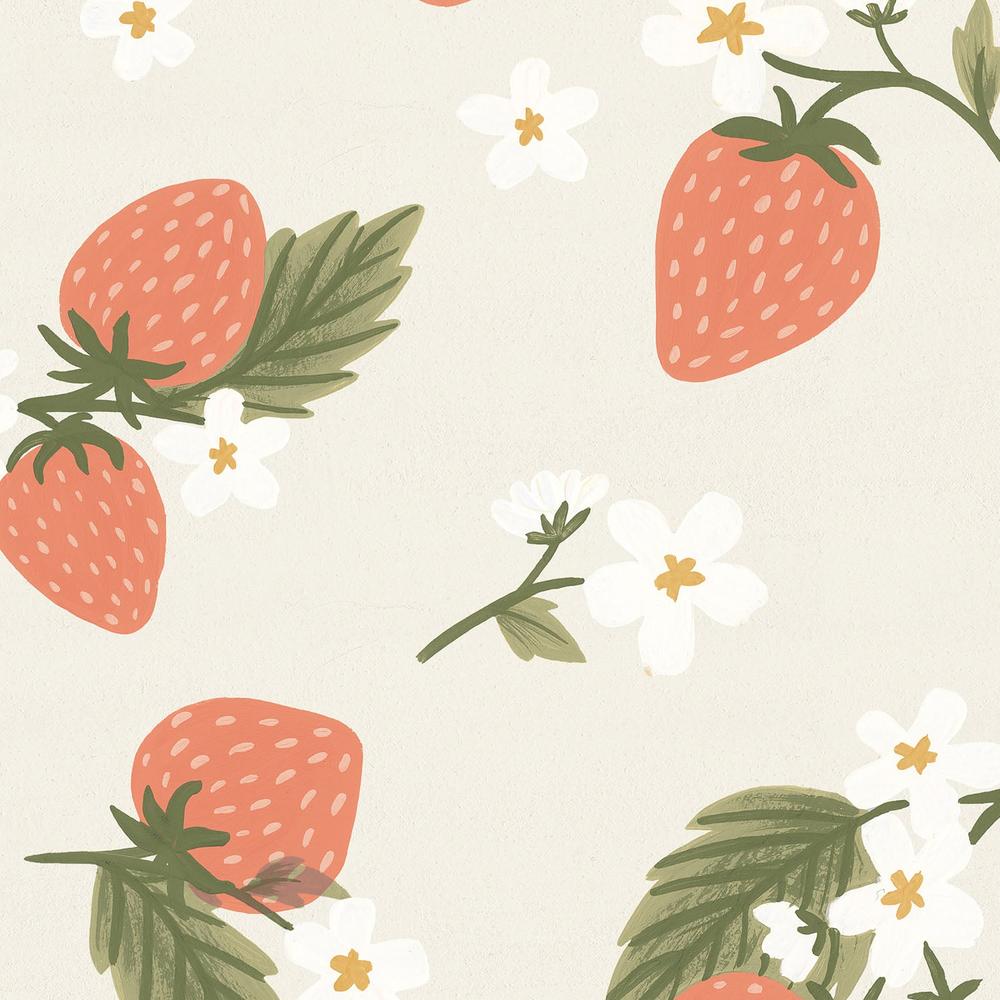 Spring Garden Pattern IXA-wallpaper-eco-friendly-easy-removal-Laura Marshall-3