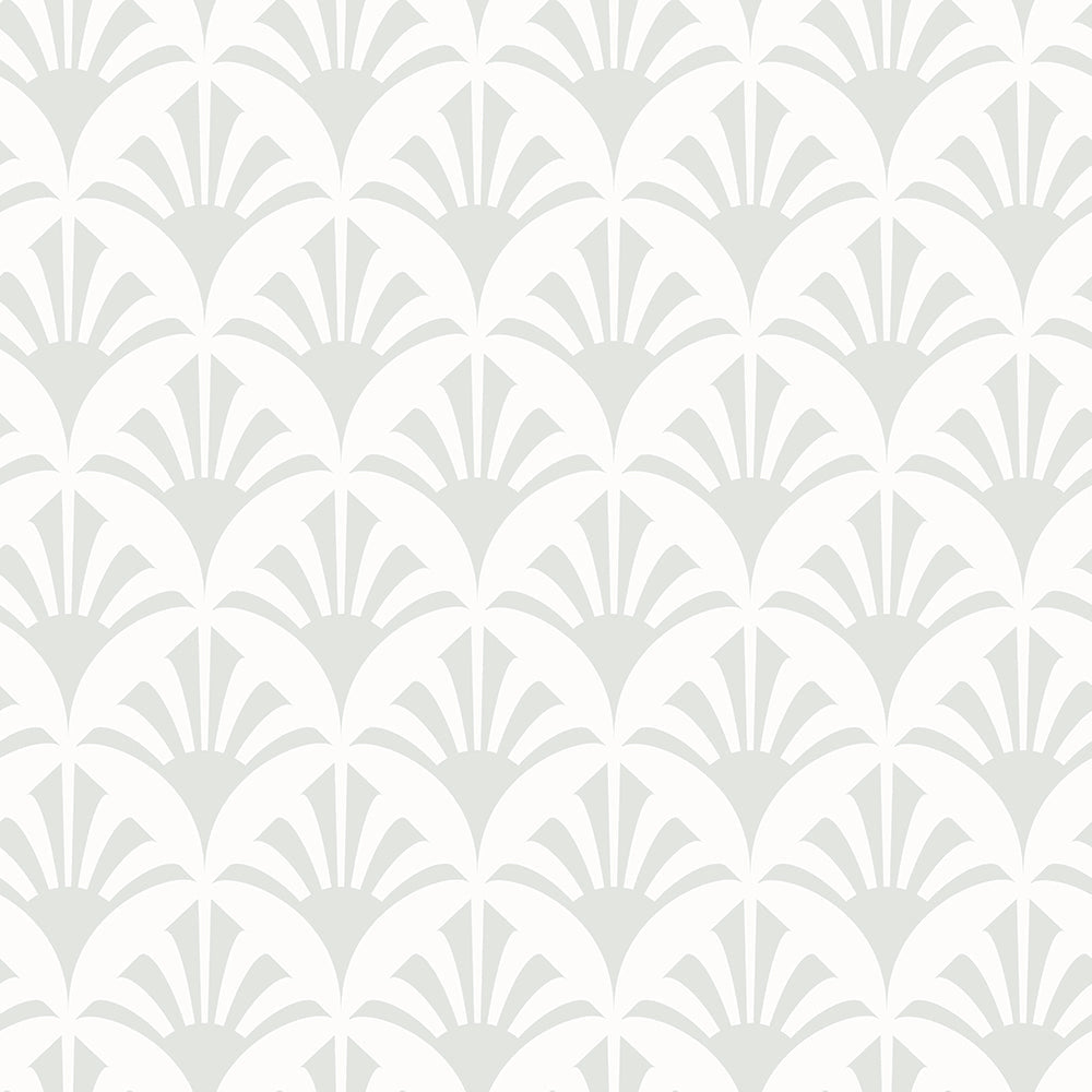 Square Deco, Style C, Wallpaper