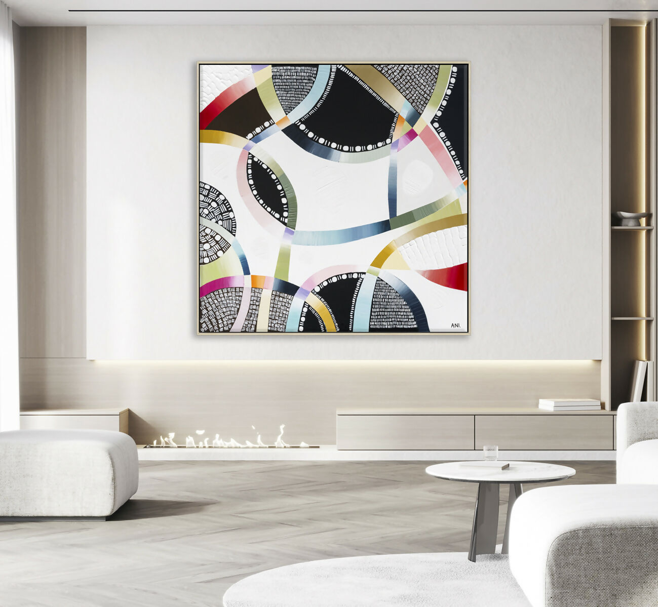 Snow Fall Interior