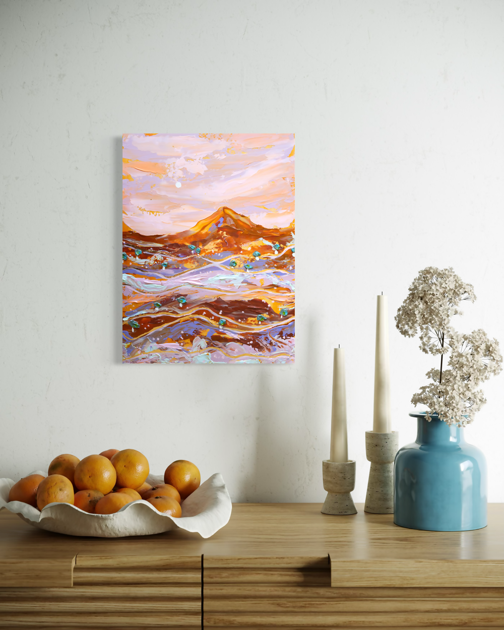Starlight , Original Artwork-by-Elle Pervez-original art-Gioia