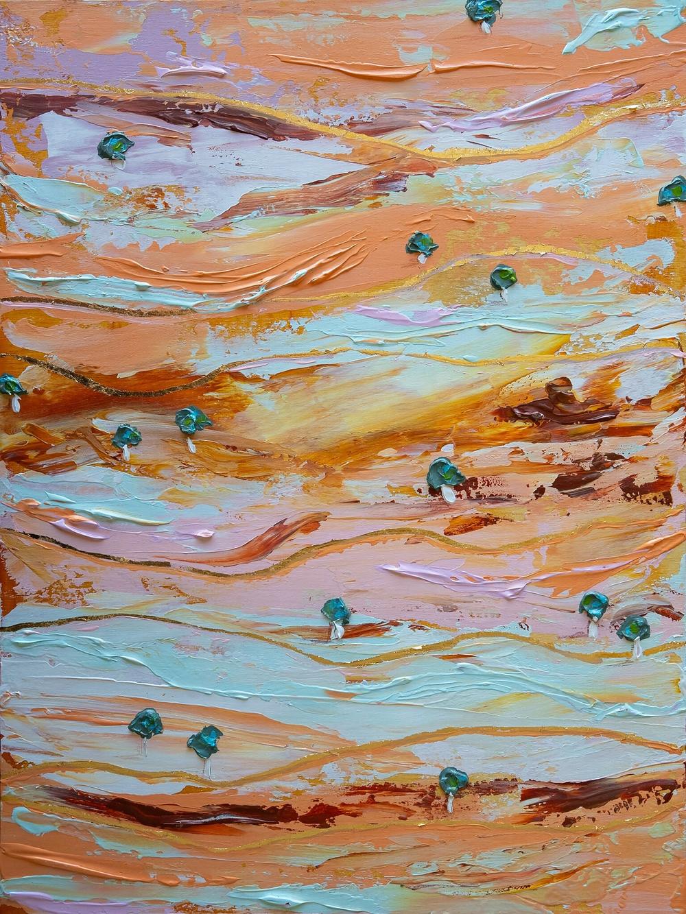 Stolen Moments , Original Artwork-by-Elle Pervez-original art-Gioia