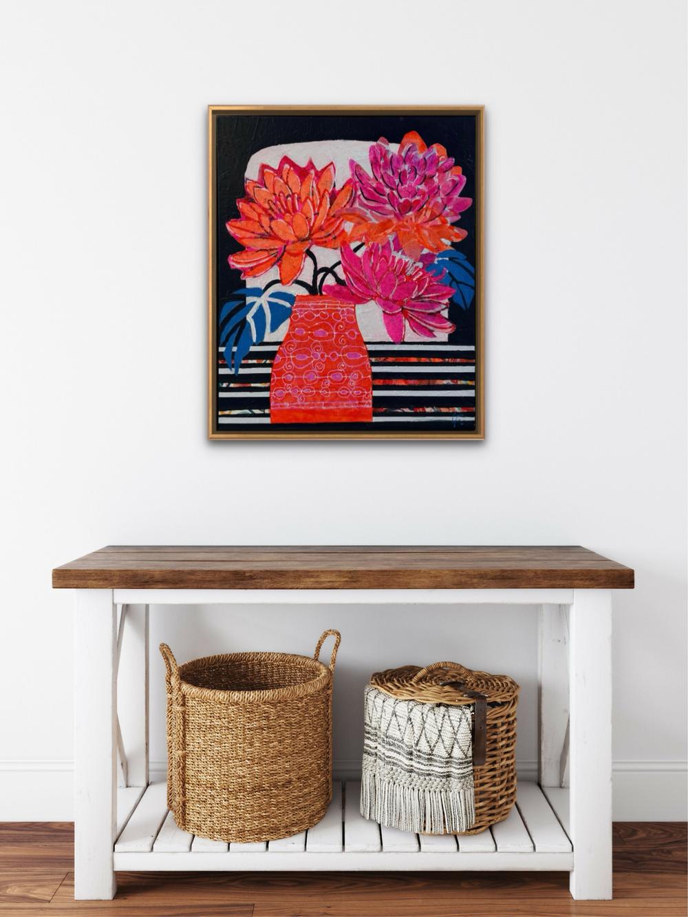 SubTropical Sizzle-by-Lindy Farley-original art-Gioia