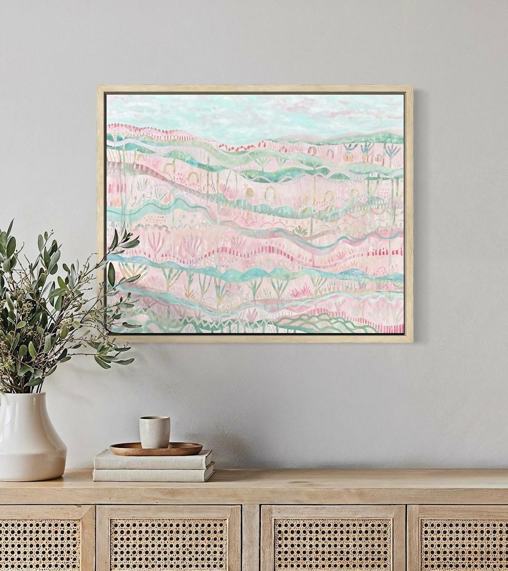 Sugar Sky-by-Debra Duffy-original art-Gioia