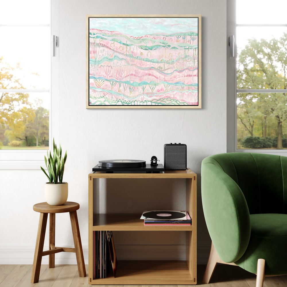 Sugar Sky-by-Debra Duffy-original art-Gioia