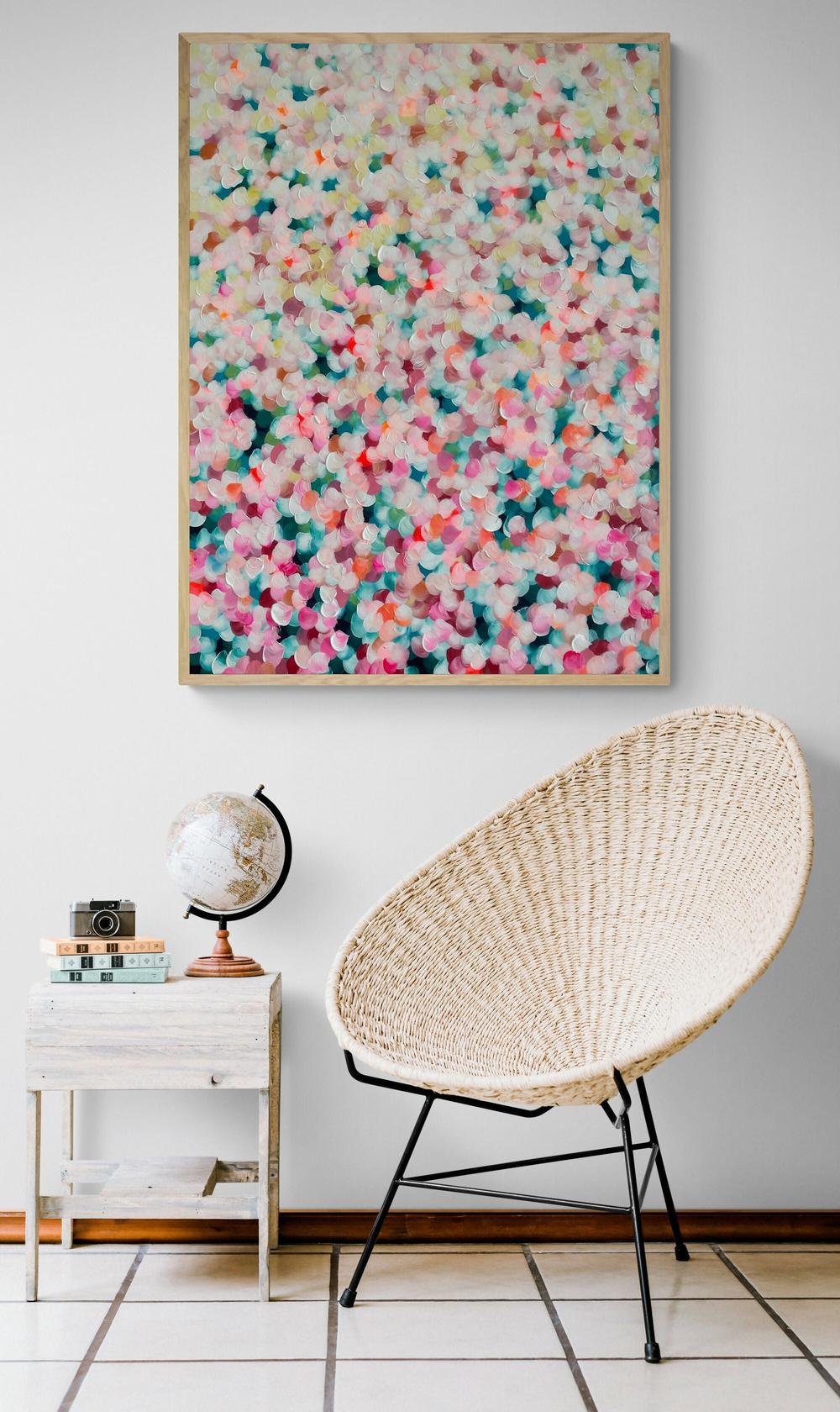 Summer Afternoons Together , Original Artwork-by-Katherine Spiller-original art-Gioia