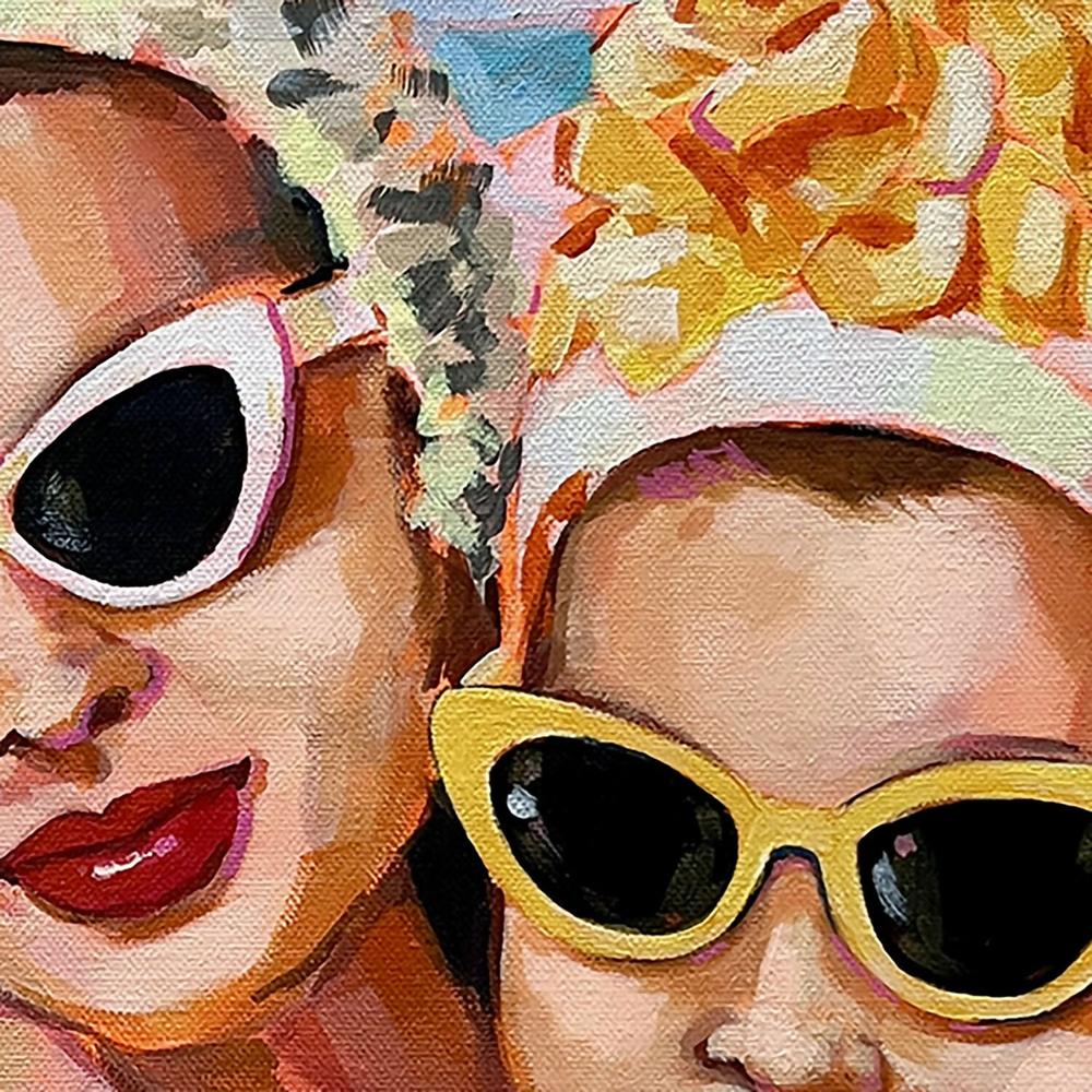 Summer Fun-by-Glenda Borchard Original Art-original art-Gioia