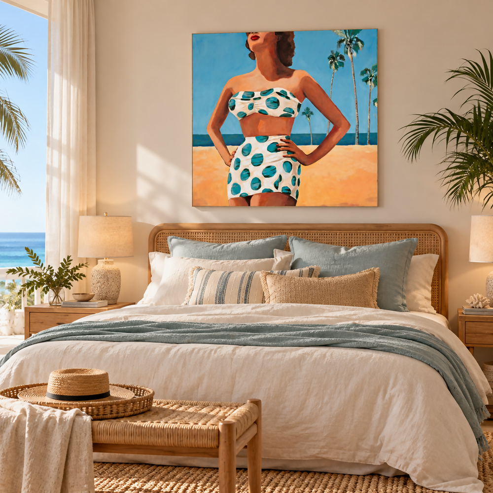 Summer Holiday-by-Glenda Borchard-original art-Gioia