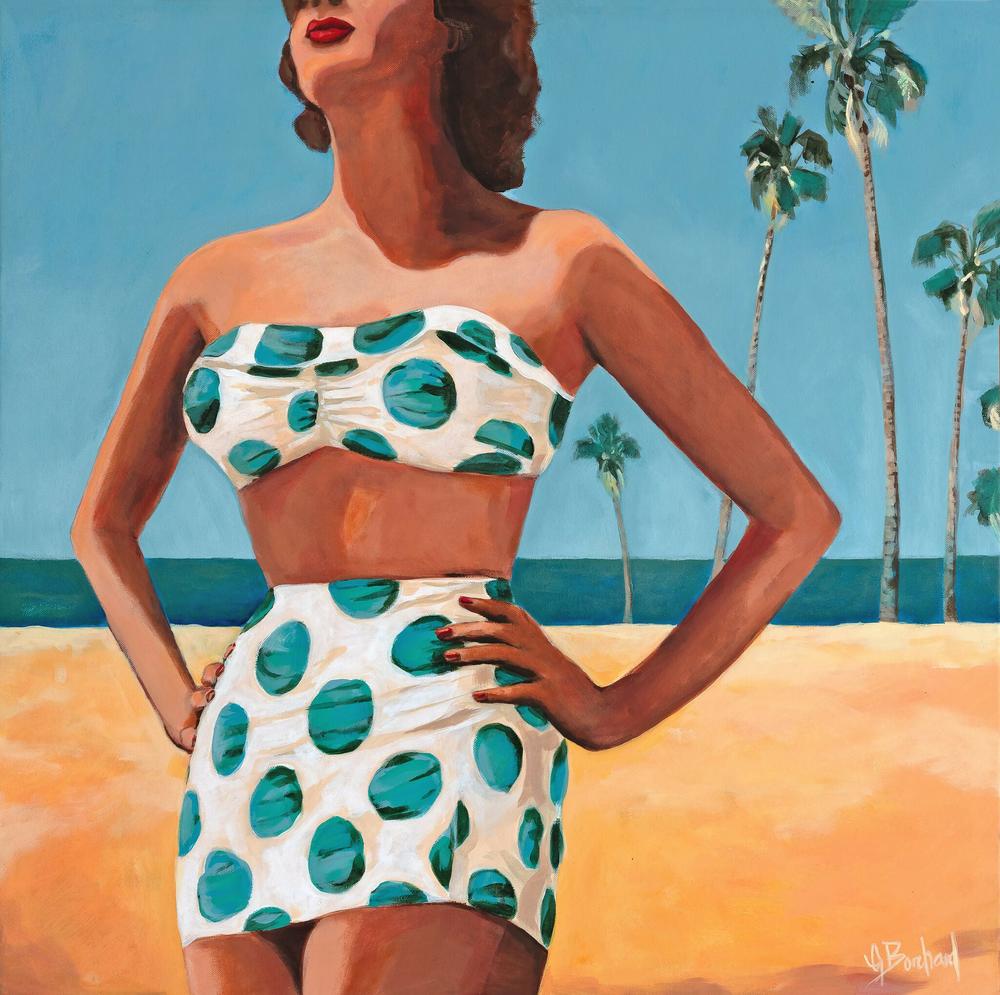 Summer Holiday-by-Glenda Borchard-original art-Gioia