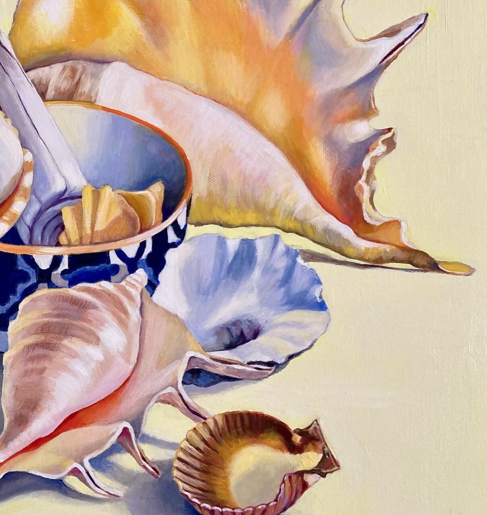 Summer Shells-by-Carol Forbes Croad-original art-Gioia