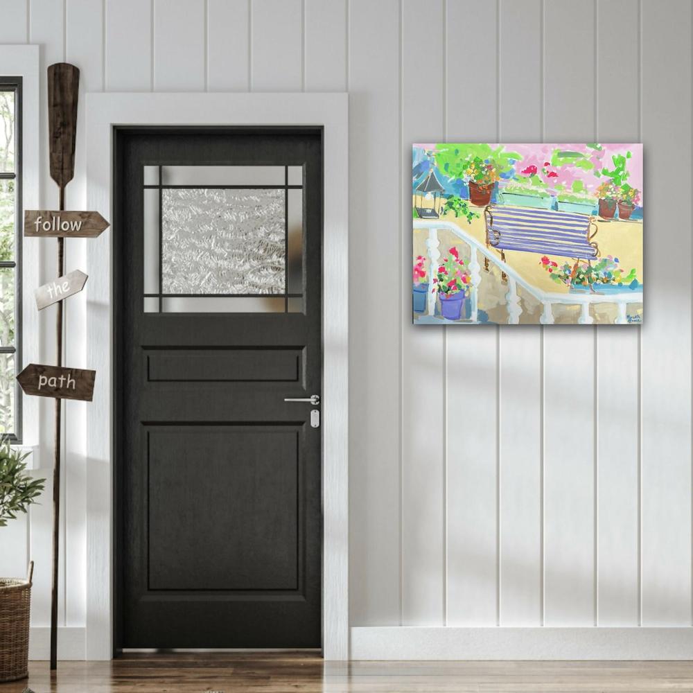 Summer in Llandudno. Original hand-painted artwork by Meredith Howse.-by-Meredith Howse-original art-Gioia