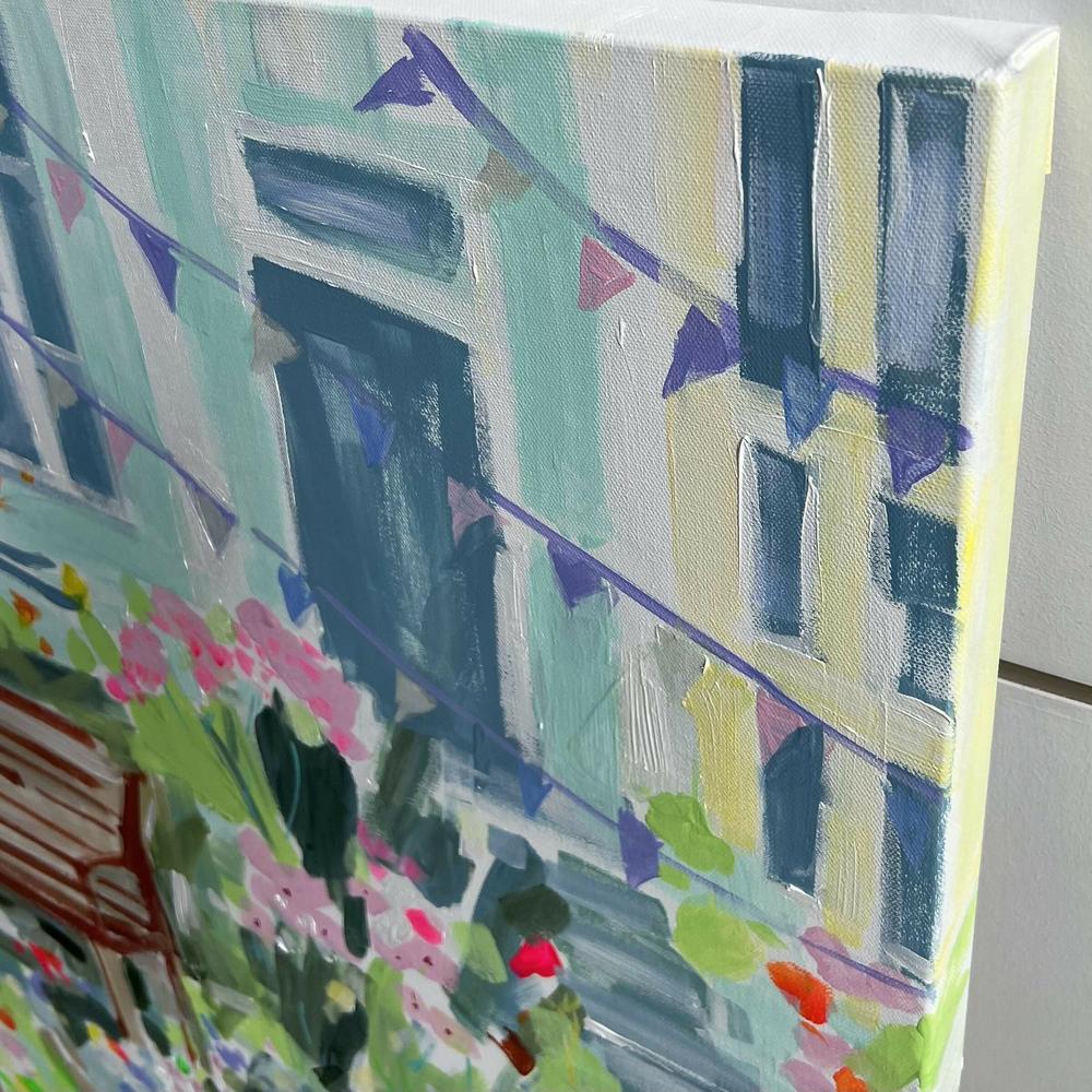 Summer in Wales. Original Hand-Painted Canvas By Meredith Howse-by-Meredith Howse-original art-Gioia