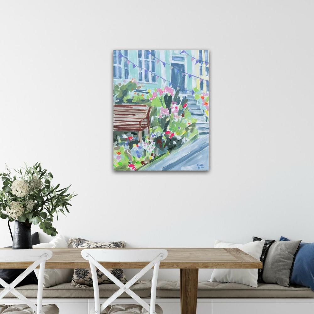 Summer in Wales. Original Hand-Painted Canvas By Meredith Howse-by-Meredith Howse-original art-Gioia