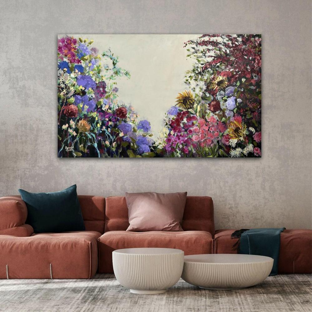Sunflower Vintage. Original hand-painted artwork by Meredith Howse.-by-Meredith Howse-original art-Gioia