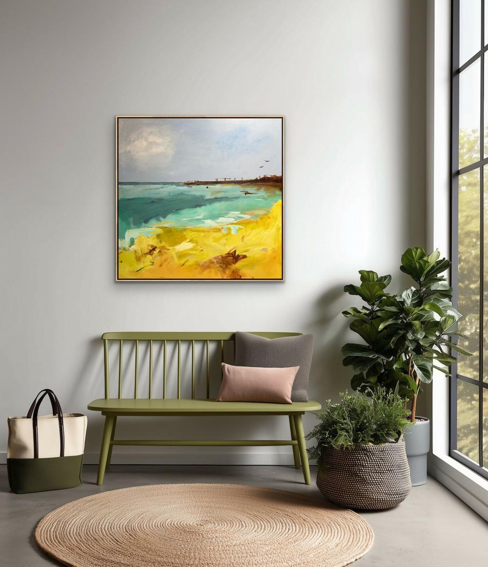 Sunlit Haven-by-Carolyne Jane-original art-Gioia