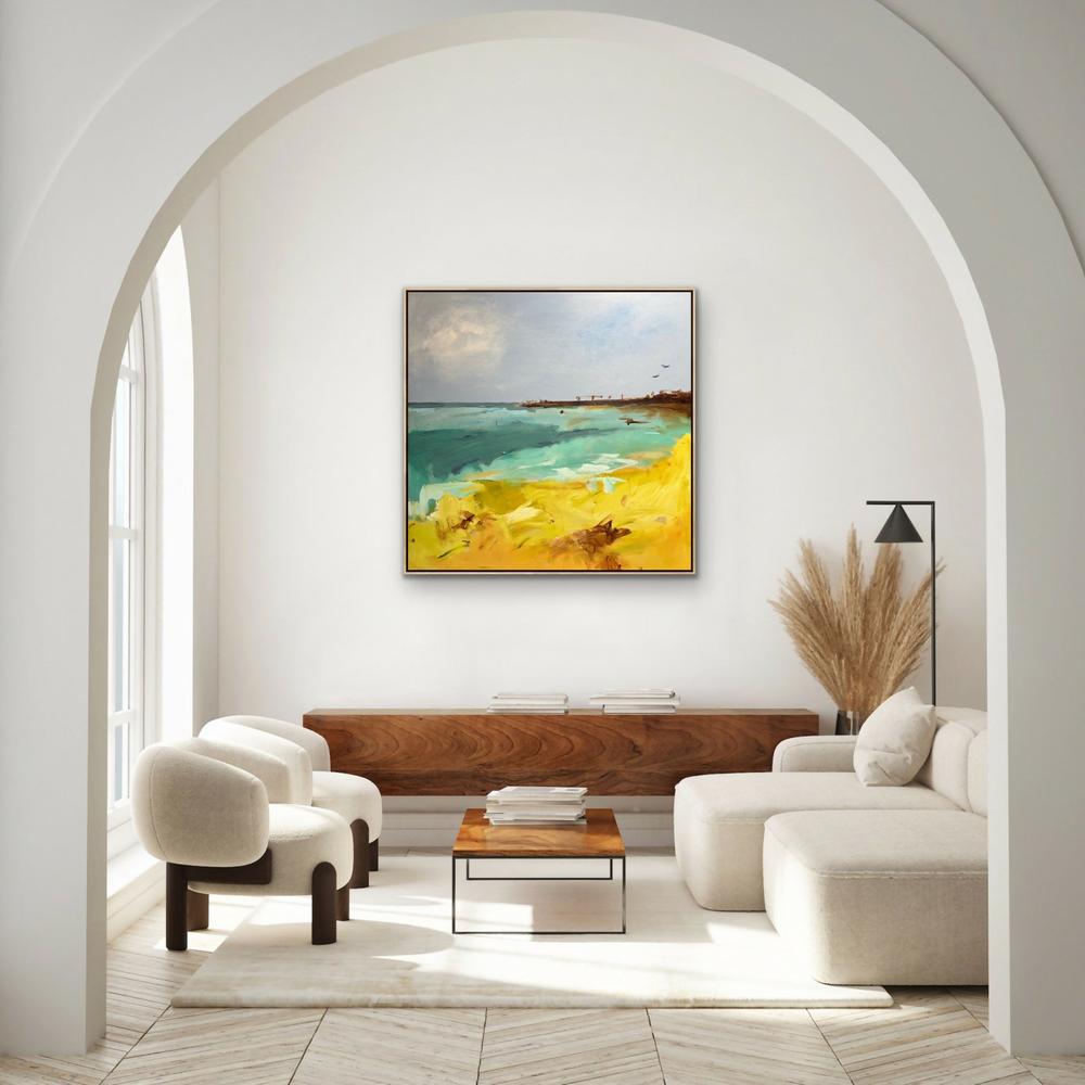 Sunlit Haven-by-Carolyne Jane-original art-Gioia