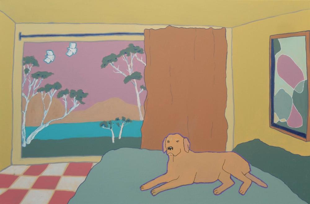 Sunset Slumber-by-Sam Myers-original art-Gioia