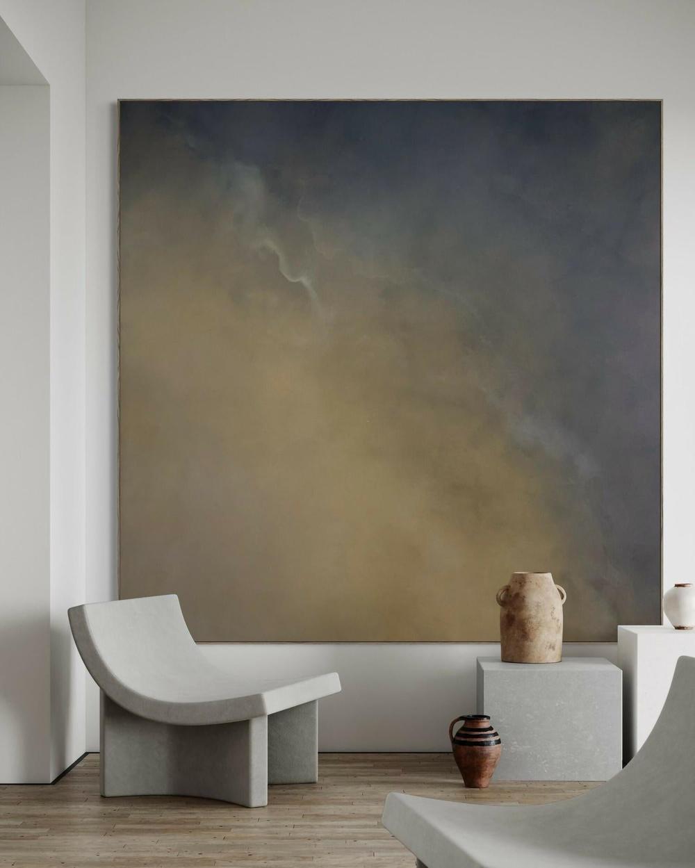 Sunset's Whisper , Original Artwork-by-Gabriela Azar Schreiner-original art-Gioia