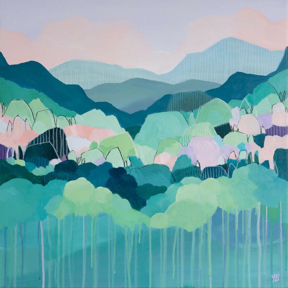 Sweet Spot-by-Fiona Brown Original Art-original art-Gioia
