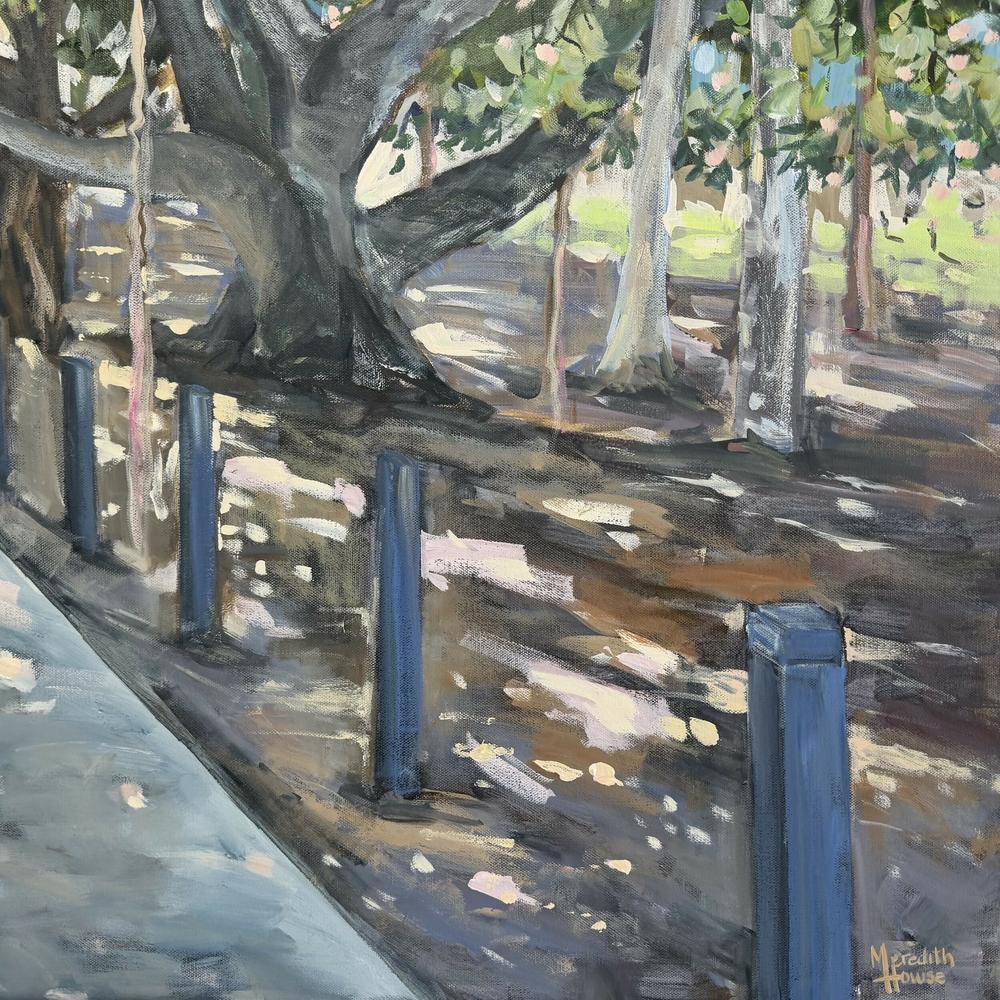 Bulimba. Original hand-painted artwork by Meredith Howse.